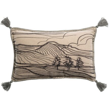 Dusko Embroidered Cushion 30x50