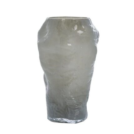 Marinella vase 18X18X30.5 cm, Silver Grey